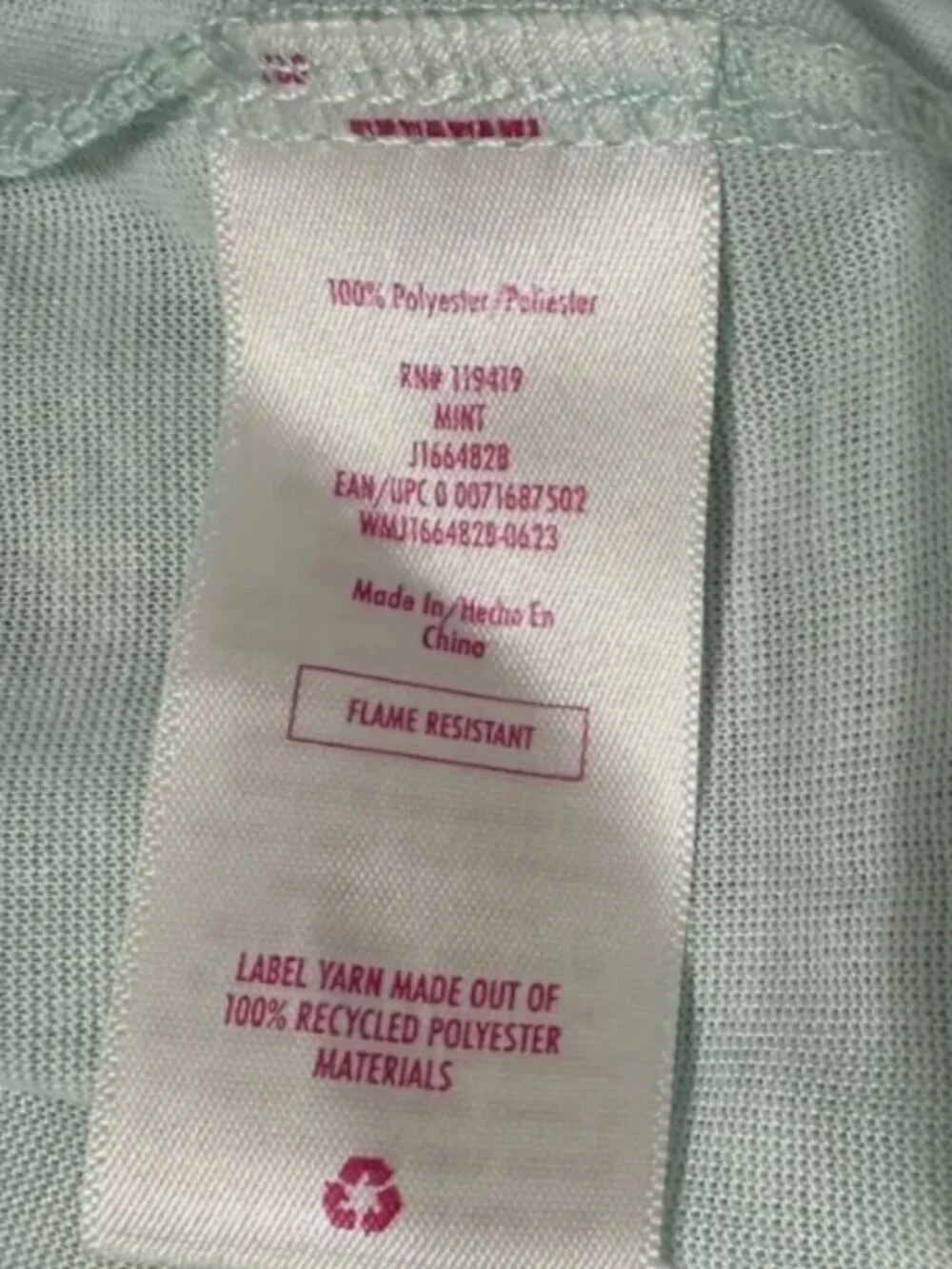 Mint Yeti Plaid 2 Piece Pajama Set Long Sleeve Lounge Sleepwear